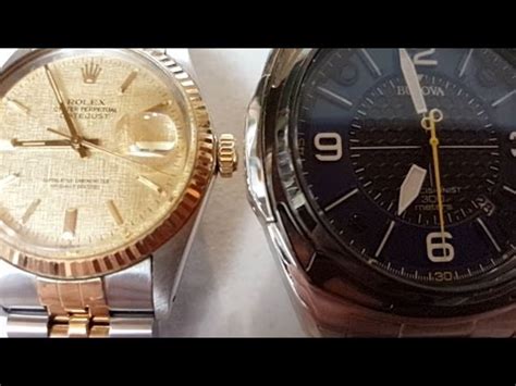 rolex vs timex|rolex vs bulova.